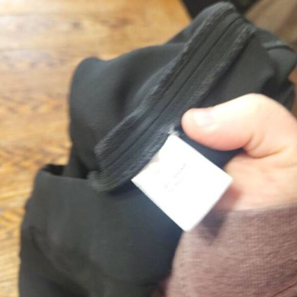 La Ligne Nouvelle Vague Black Pants Side Stripe Cropped Pants Womens Size XS - Picture 4 of 5